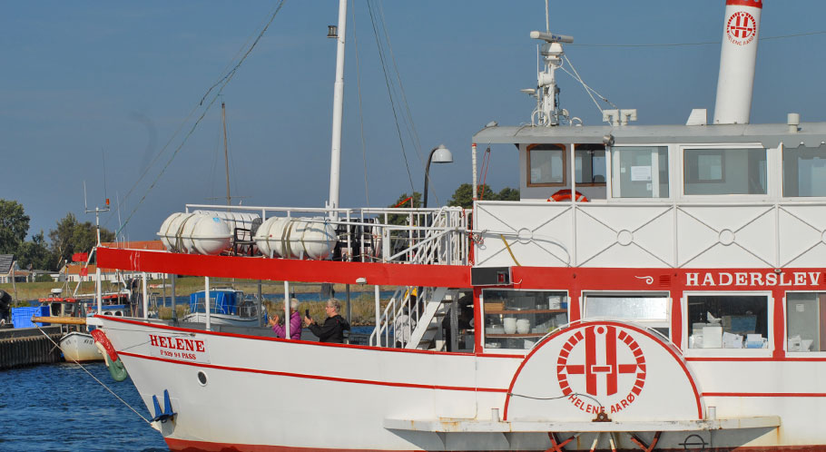 Dampfer „Helene“ unternimmt Ausflugsfahrten vor Haderslev